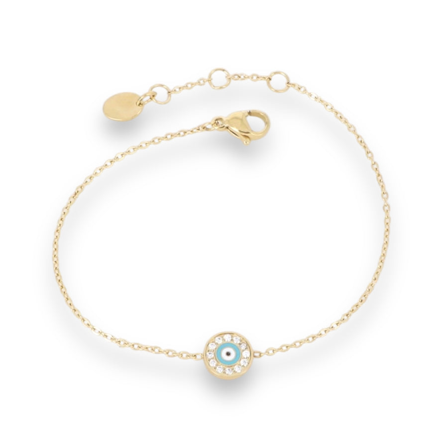 CECILIA | Bracelet oeil avec oxydes de zirconium