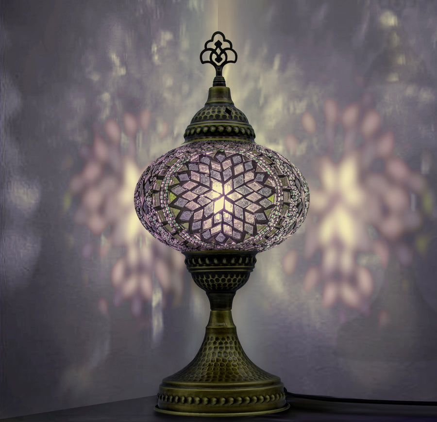 Lampe mosaïque | VIOLETTE