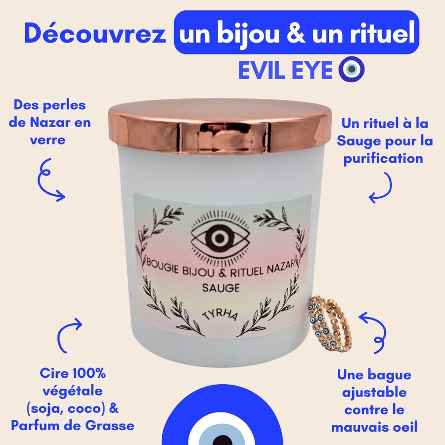 BOUGIE BIJOU & RITUEL NAZAR