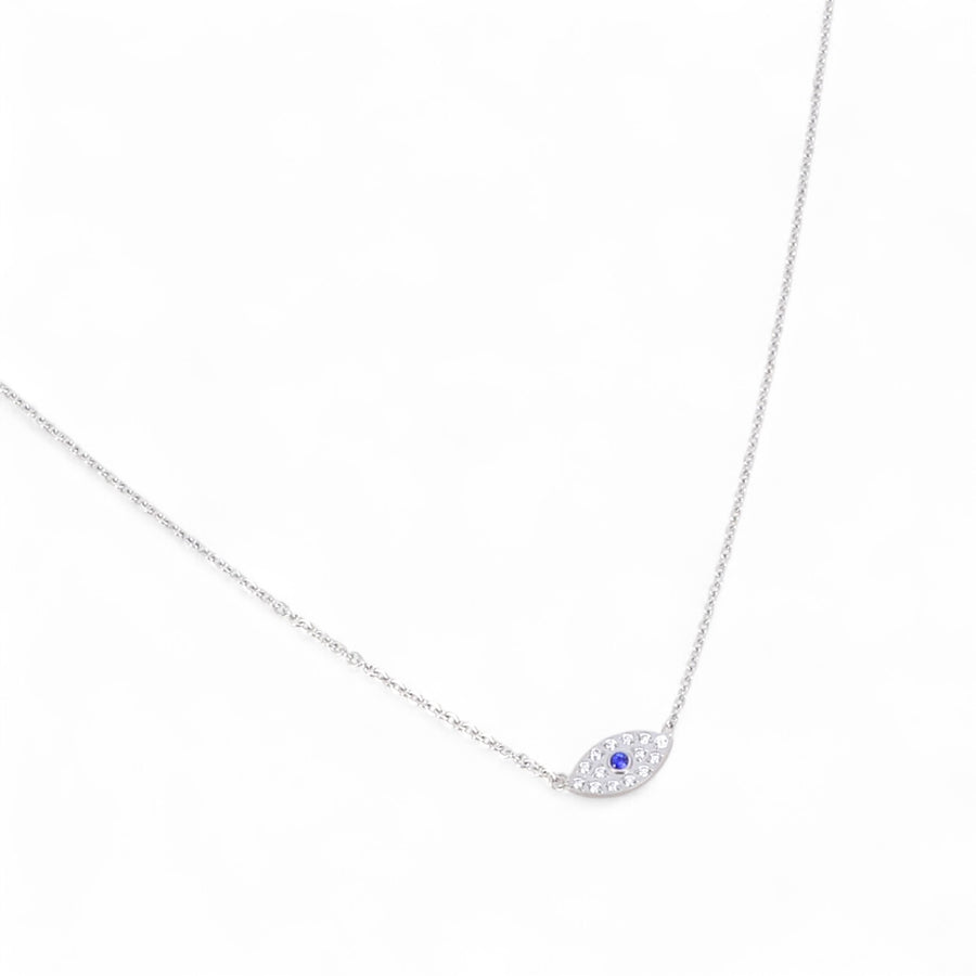 YOULIA | Collier Evil Eye 🧿 oeil serti d'oxydes de zirconiums