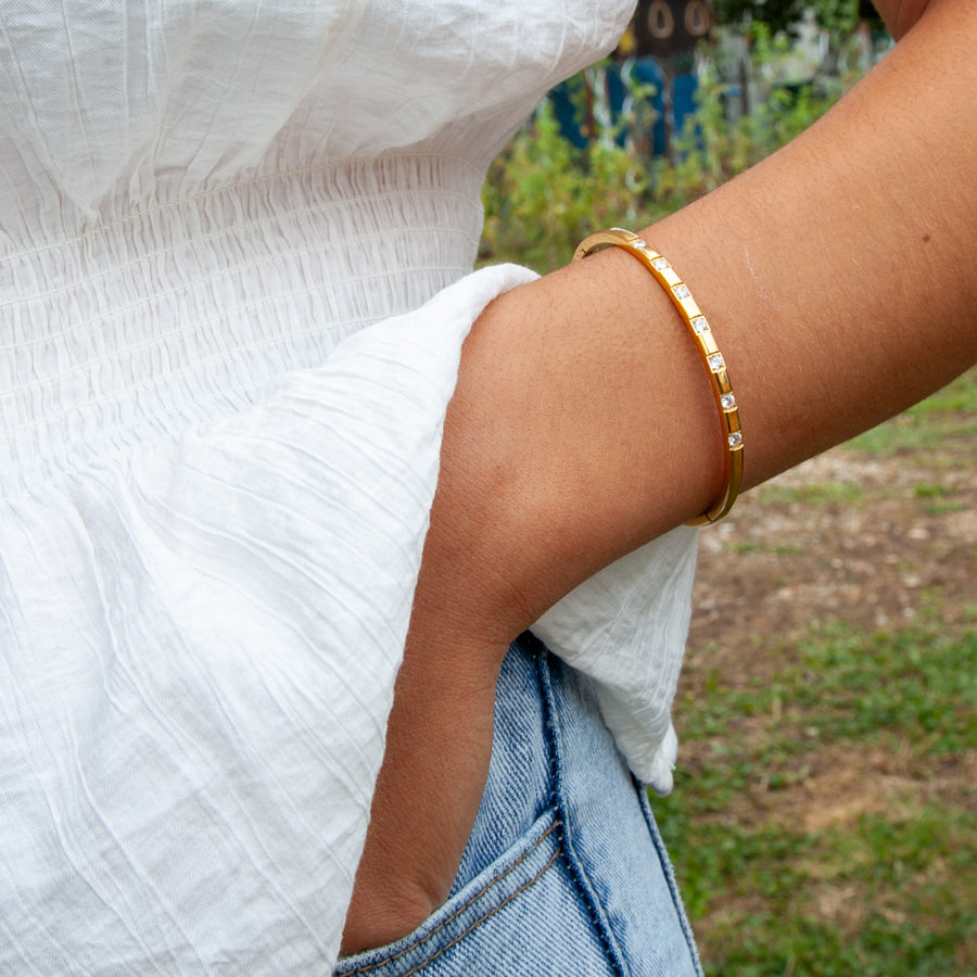 ANNA | Bracelet jonc