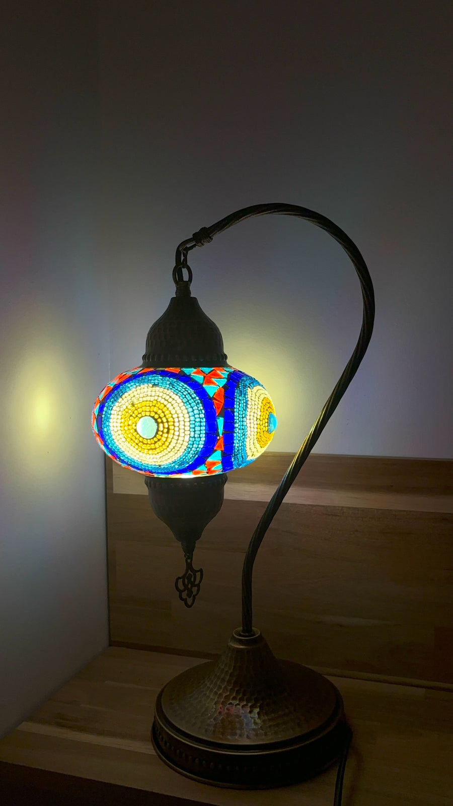 Lampe mosaïque | Evil Eye