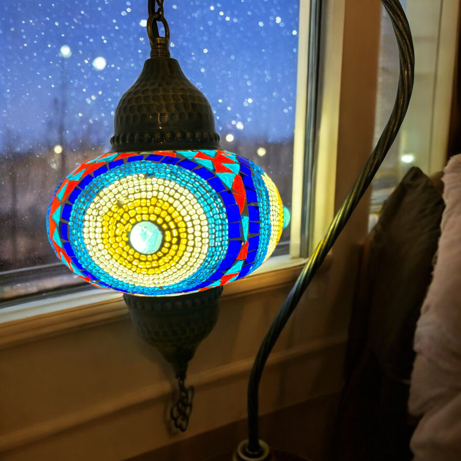 Lampe mosaïque | Evil Eye