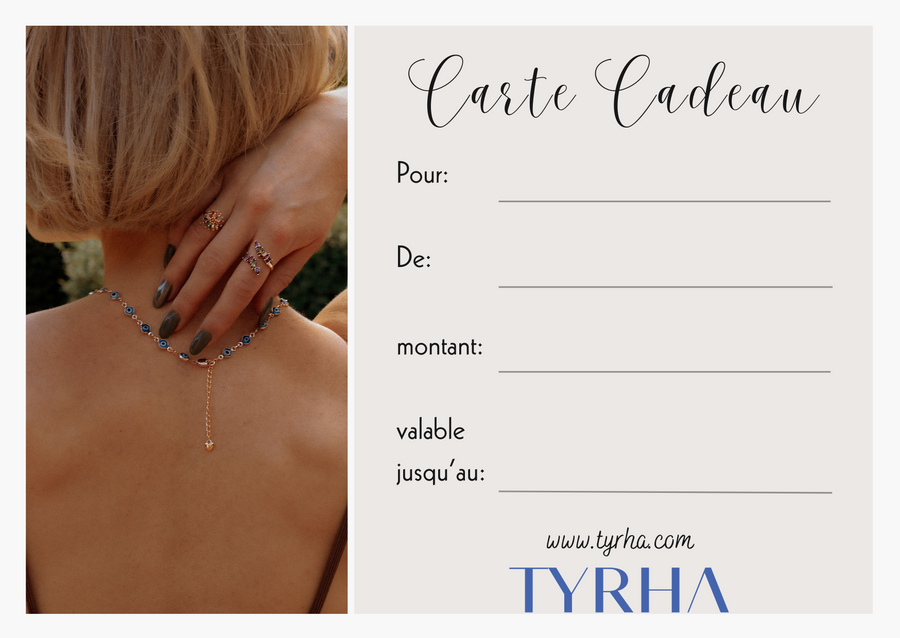 CARTE CADEAU | TYRHA 🧿